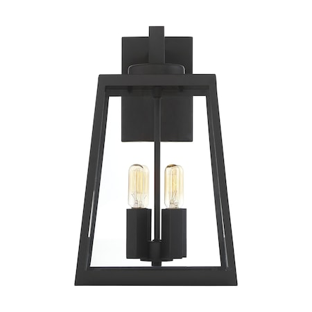 Nuvo Halifax - 4-Light - Large Lantern - Matte Black Finish with Clear Glass 60/6583