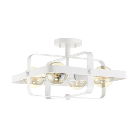 Nuvo Fixture, Flush Mount, Incandescent, 60W,  60/6724