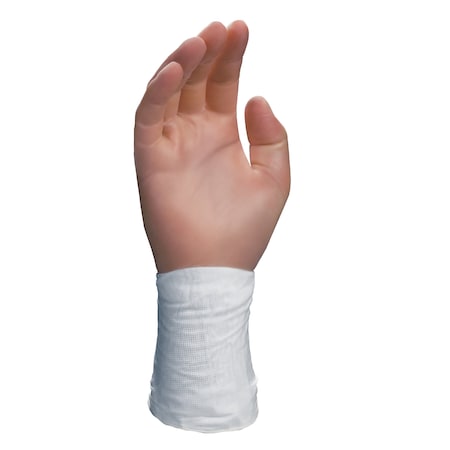 Ansell G5, Disposable Cleanroom Gloves, 3.2 mil Palm, Vinyl Co-Polymer, AQL 1.5, ISO 5, L, 100 PK, Clear 61003