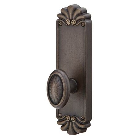 Emtek Medium Bronze Sideplate 6102PAMB 6102PAMB