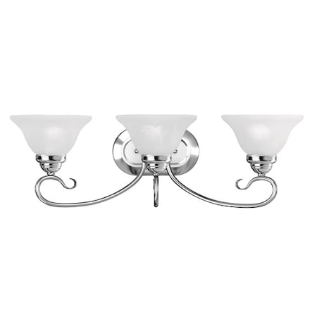 Livex Lighting Coronado 3 Light Polished Chrome Bath Va 6103-05