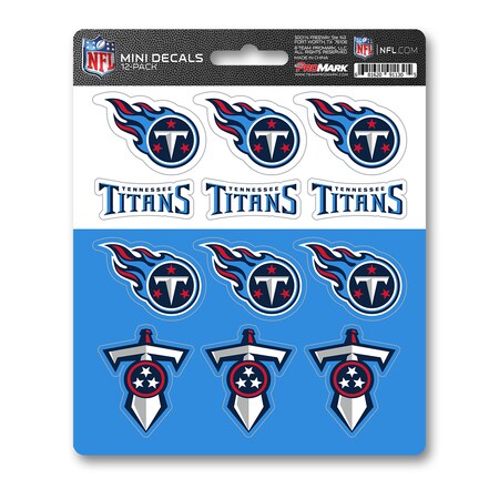 Fanmats NFL Tennessee Titans Mini Decal Sticker 61139