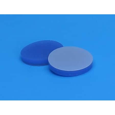 Jg Finneran PTFE/Blue Ultra Low Bleed Silicone Septa for a 20mm Aluminum, PK100 612550-20ULB