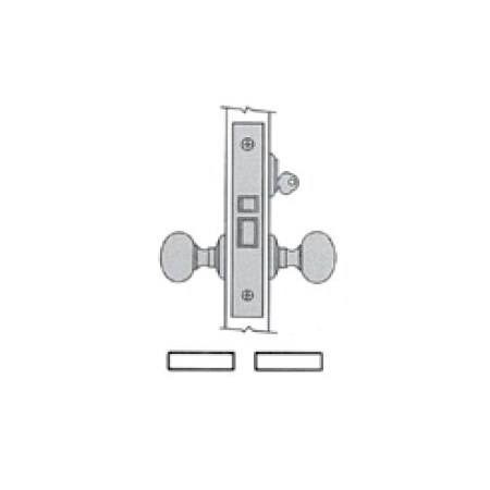 Baldwin Classroom Handlesets Antique Brass 6130.050.RR