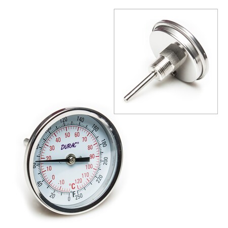 Bel-Art - Scienceware Bi-Metallic 3" Dial, Meter, 2.4 B61310-6700
