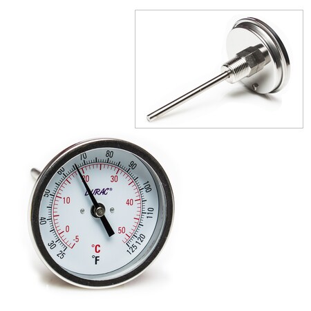 Bel-Art Bi-Metallic 3" Dial, Meter, 4.2 B61310-7300