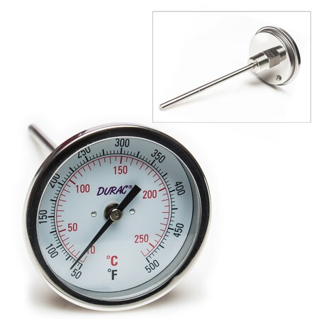 Bel-Art Bi-Metallic 3" Dial, Meter, 5.9 B61310-7900
