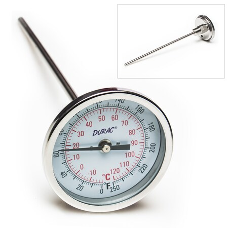 Bel-Art - Scienceware Bi-Metallic 3" Dial, Meter, 8.9 B61310-8200