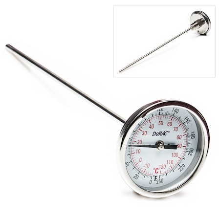 Bel-Art - Scienceware Bi-Metallic 3" Dial, Meter, 12 B61310-8900