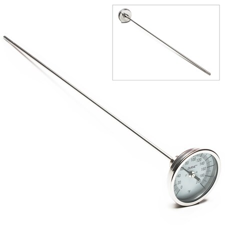 Bel-Art - Scienceware Bi-Metallic 3" GlaSS Dial, Meter B61310-9400