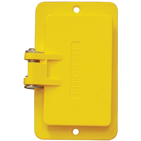 Ericson Electrical Box Cover, 1 Gang, GFCI, Duplex Cover 6135