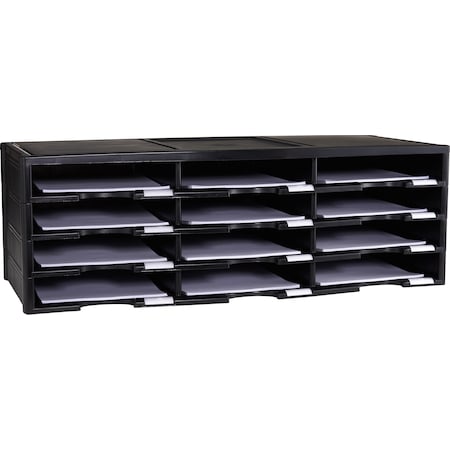 Storex Literature Organizer, 12-Compartment 61432U01C