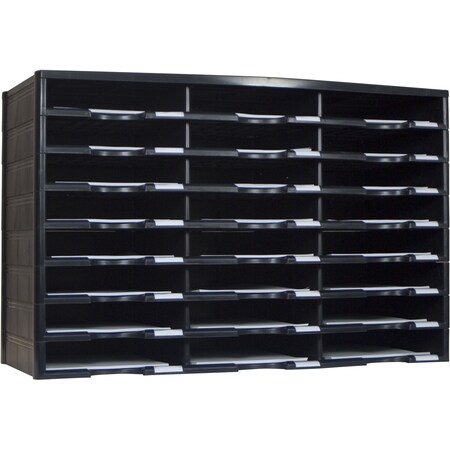 Storex Literature Organizer, 24-Compartment 61435U01C