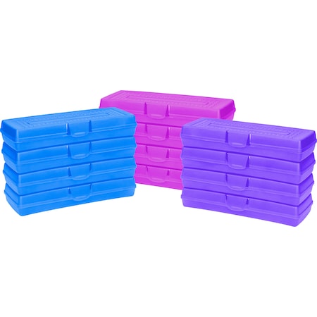 Storex Mini Pencil Case, Asst, PK12 61633U12C