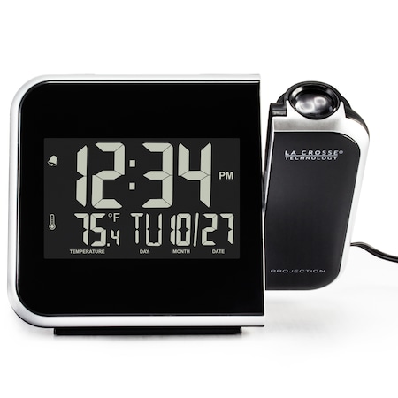 La Crosse Technology Projection Alarm Clock, Indoor Temp 616-1412