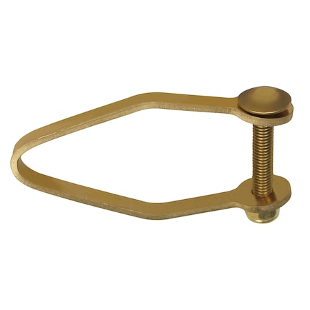 Cs Unitec Non Sparking Brass Shackles DropStop, Hammers5lb EX100M6-20BR