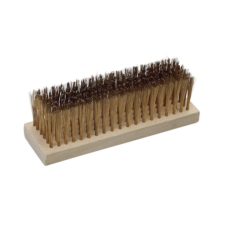 Cs Unitec Non Sparking Brush, Brass, 5 Rows, Aluminum Bronze 468488