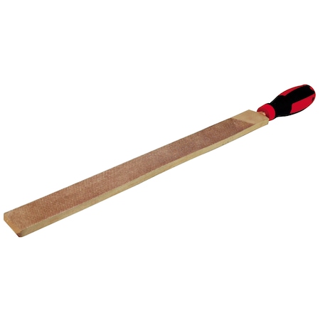 Cs Unitec Non Sparking Flat Hand File, 200 x 20mm, Beryllium Copper EX411F-200B