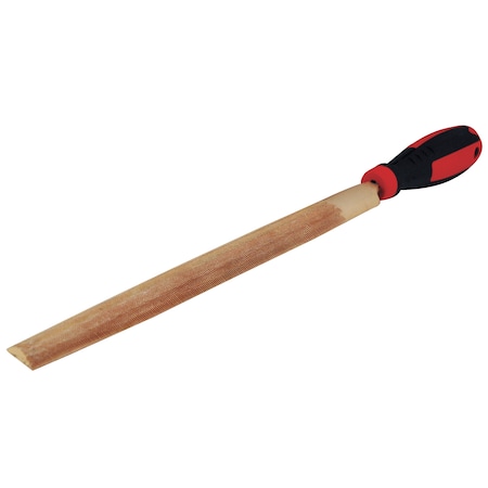 Cs Unitec Non Sparking Half Round File, 250 x 24, Beryllium Copper EX411-250B