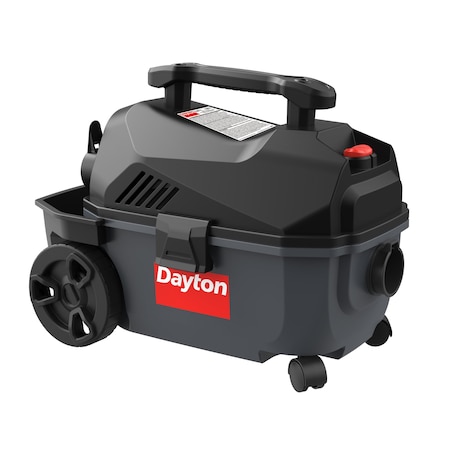 Dayton Wet/Dry Vacuum, 17 in H, 22 in L 61HV80
