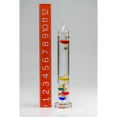 Bel-Art Galileo Thermometer, 64 to 80F 18 to 26 B62000-0800