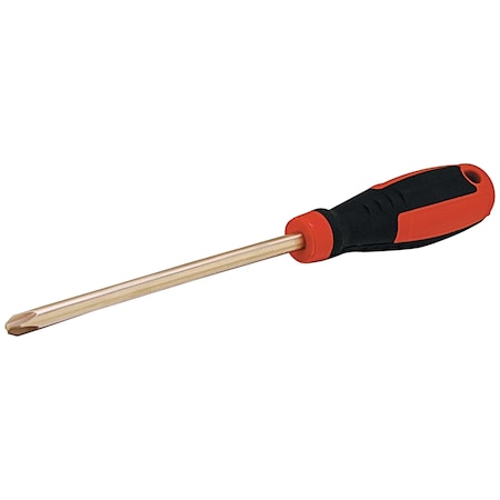 Cs Unitec Non Sparking Phillips Screwdriver, 4in (100mm), Beryllium Copper EX803-2B
