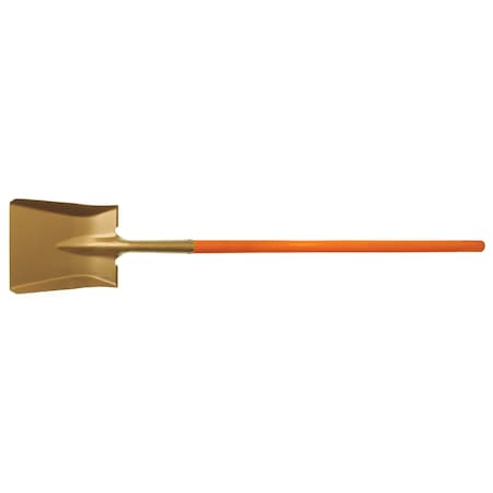 Cs Unitec Square Point Shovel, Aluminum Bronze Blade, 230 mm x 270 mm EX1005-270A
