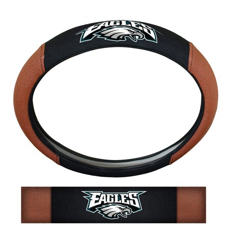 Fanmats NFL Philadelphia Eagles Sports Grip Steering Wheel Cover 62105