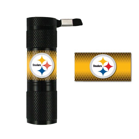Fanmats NFL Pittsburgh Steelers LED Pocket Flashlight 62321