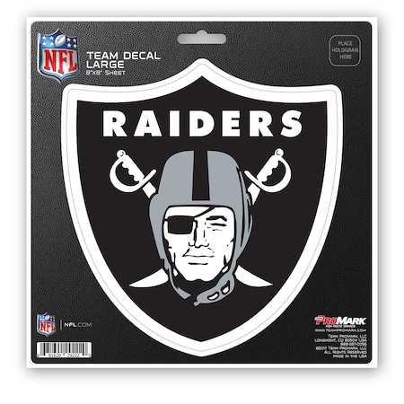 Fanmats NFL Las Vegas Raiders Large Decal Sticker 62617