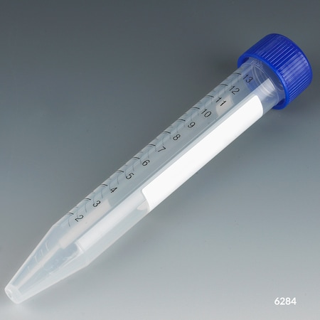 Globe Scientific Centrifuge Tube, 15mL, Pp, Pg, PK500 6284