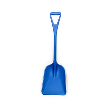 Malish Sanitary Shovel, Polypropylene Blade, 42 in L White Polypropylene Handle 62942