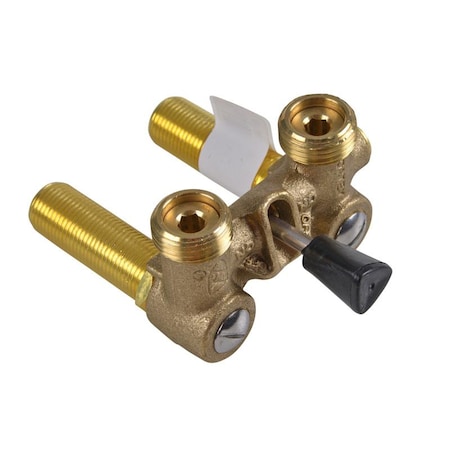 Oatey Valve, Single Lever, Copper 38826