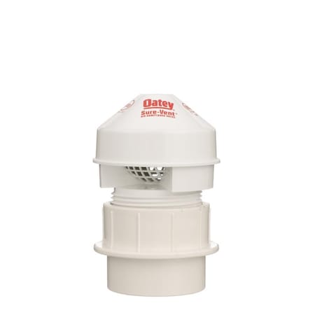 Oatey Sure Vent, 6 Dfu 1-1/2", Str PVC Adptr 39254