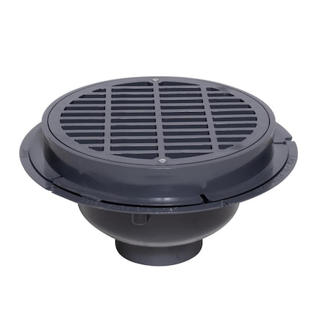 Oatey Without Bucket Drain, PVC, 3" or 4", Twist Lock 76023