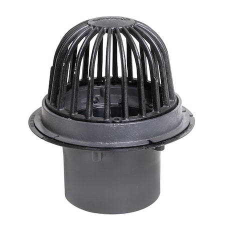 Oatey ABS Roof Drain 6", w/Cast Dom Guar 88026