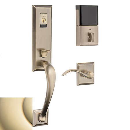 Baldwin Evolved Lifetime Brass Electronic Locksets 85352.003.BLENT