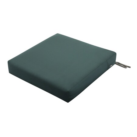 Classic Accessories Ravenna Seat Cushion, Mallard Green, 23"x23"x5" 62-019-MGREEN-EC