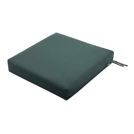 Classic Accessories Ravenna Seat Cushion, Mallard Green, 25"x25"x5" 62-020-MGREEN-EC