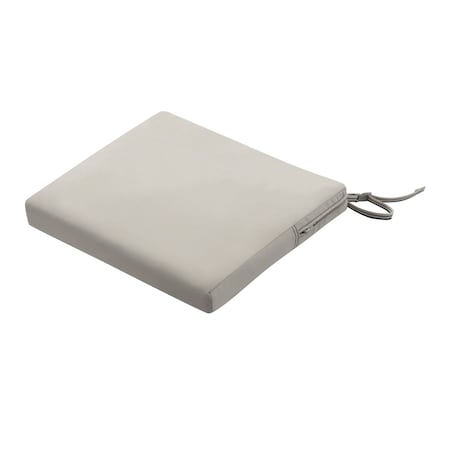 Classic Accessories Ravenna Seat Cushion, 17"x15"x2" 62-030-MUSHRM-EC