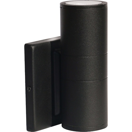 Nuvo Lighting 1-Light LED Small Up or Down Sconce Fixture Black Finish 10W 120/277V 62/1138