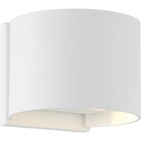 Nuvo Lightgate LED Sconce - 5W White Finish 3000K 62/1465