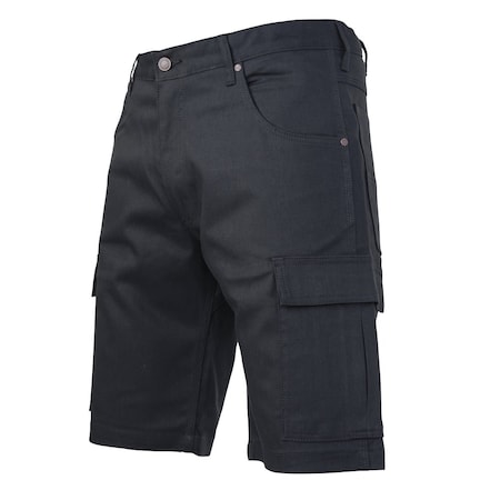Tough Duck Shorts, 40, BLACK, 98% Cotton/2% Spandex 631016