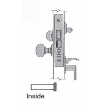 Baldwin Entry Handlesets Venetian Bronze 6320.112.LLS1