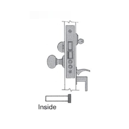 Baldwin Entry Handlesets Antique Brass 6321.050.LLS1