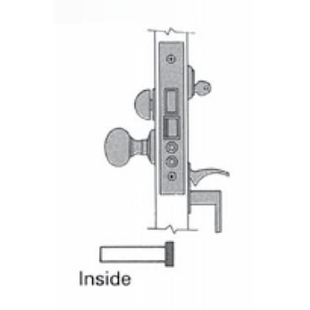 Baldwin Entry Handlesets Venetian Bronze 6321.112.LRLS