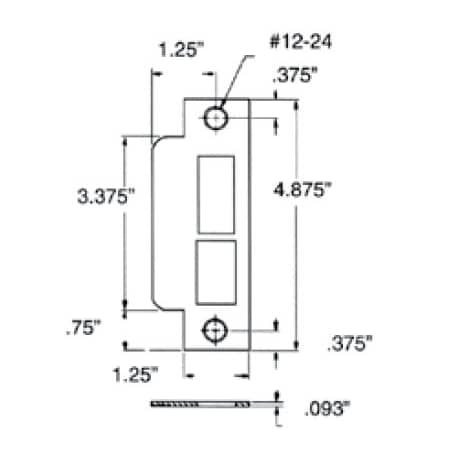 Baldwin Venetian Bronze Strikes Venetian Bronze 6340.112.R
