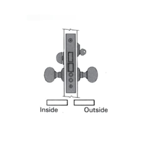 Baldwin Entry Handlesets Oil Rubbed Bronze 6375.102.RDT