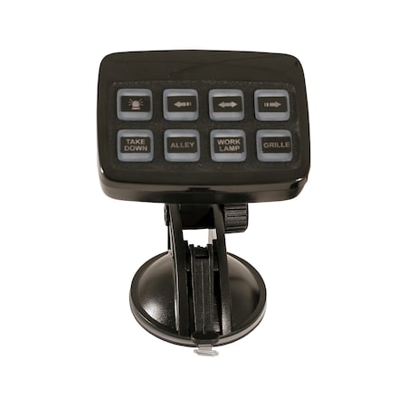 Buyers Products Black Pre-Wired 7-Function Panel Multi-Function Programmable 6391208