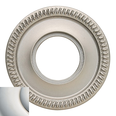 Baldwin Passage Pair Rosettes Lifetime Bright Nickel 5035.055